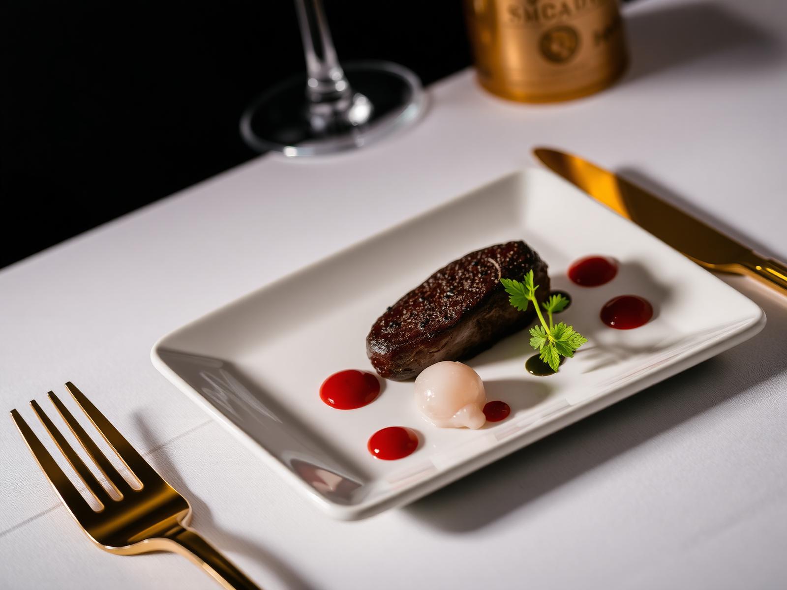 Michelin-starred plate